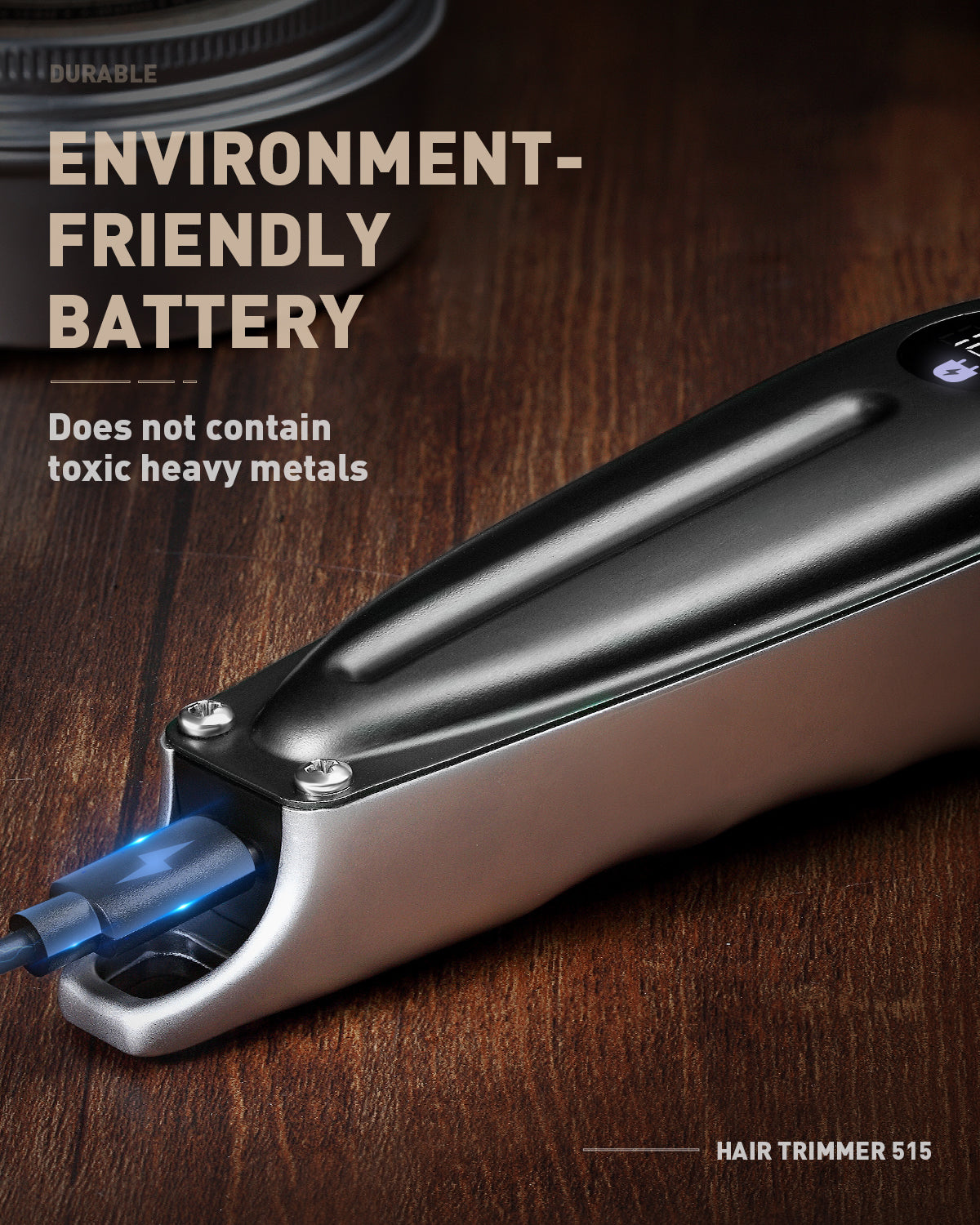 SUPRENT All Metal T-Blade Hair Trimmer for Men BT515BX