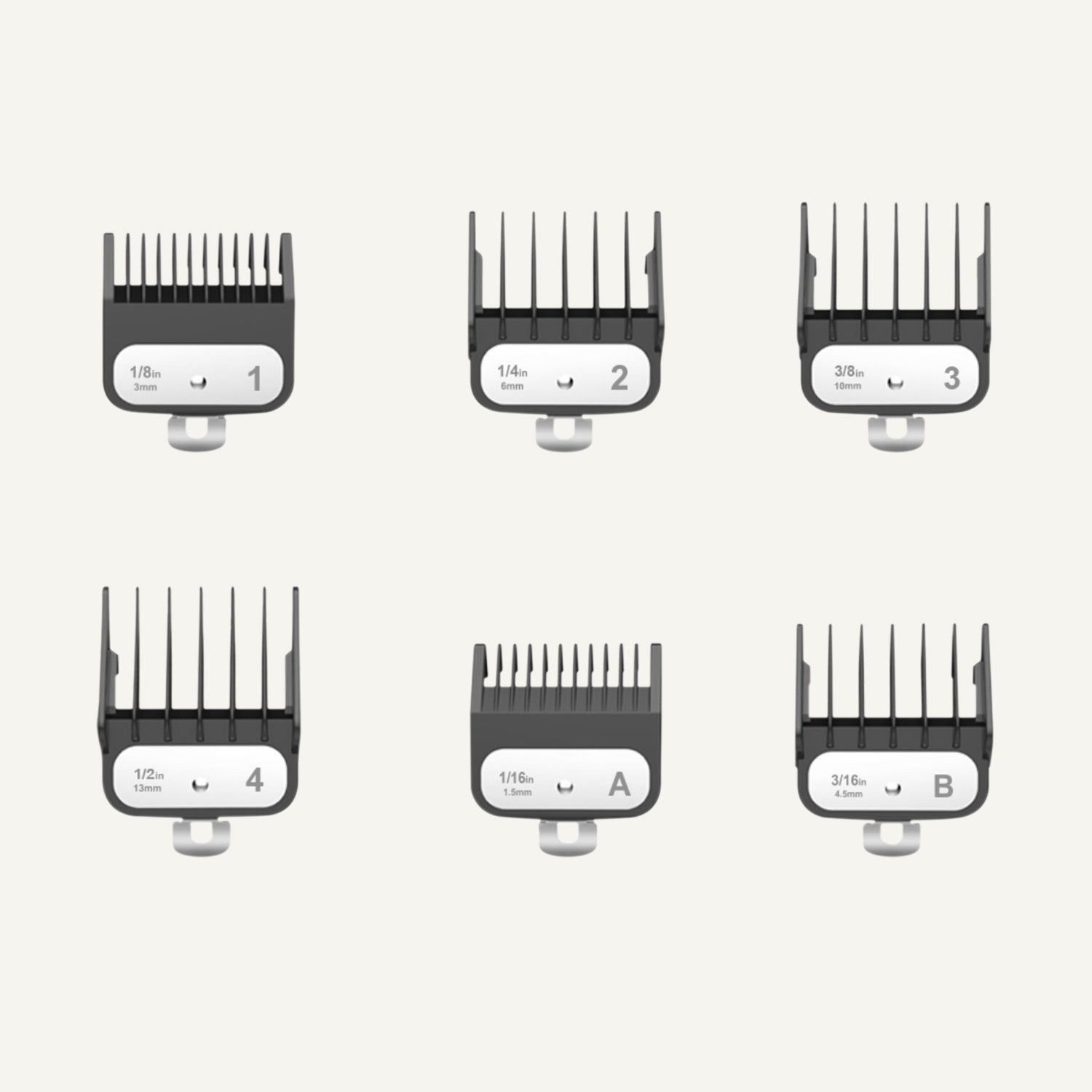 Suparent Clipper SUPRENT Hair Clipper Guide Comb Suit (HC596/HC595/HC295/HC355/HC356/HC ...