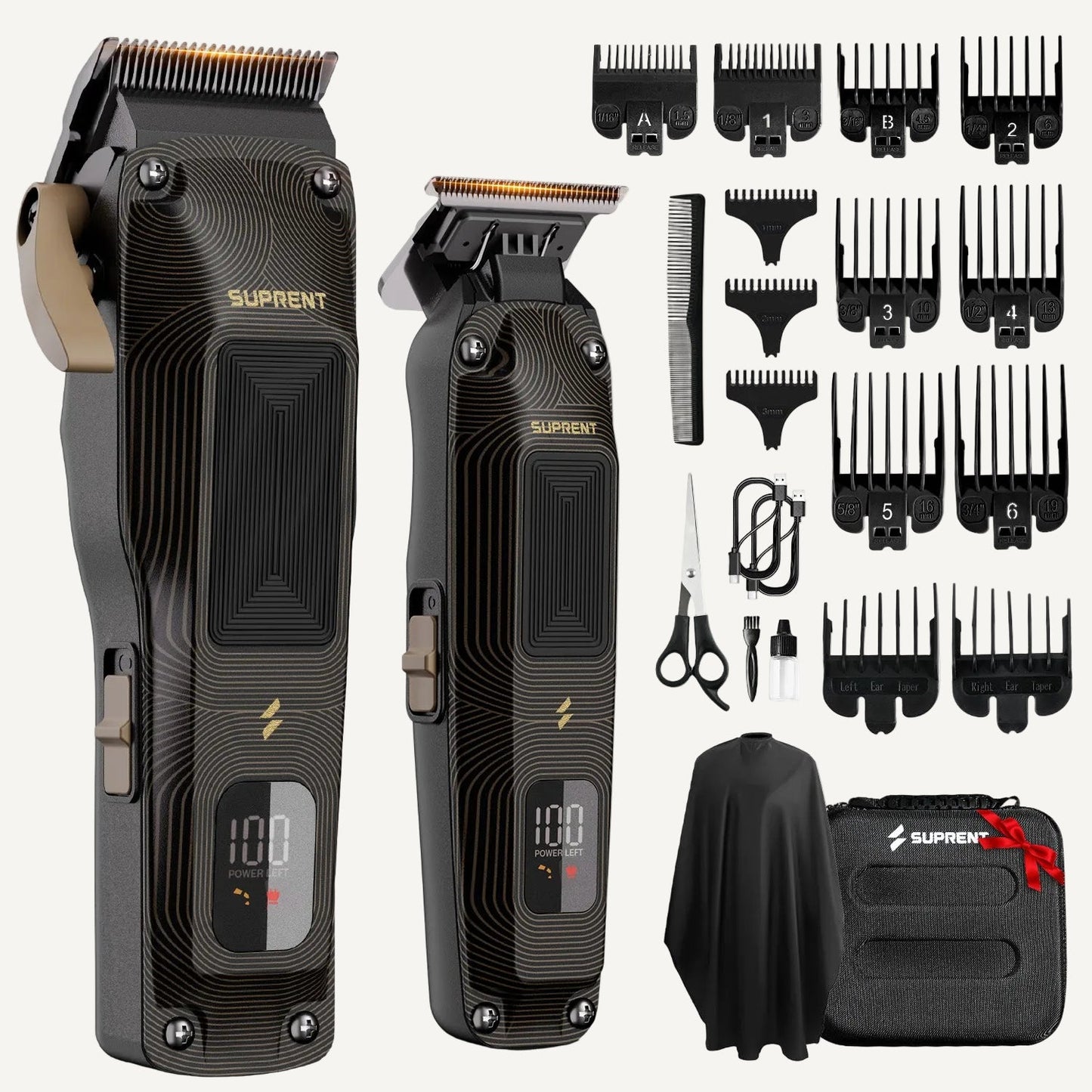 SUPRENT Vintage Clipper Trimmer Combo HC316BX