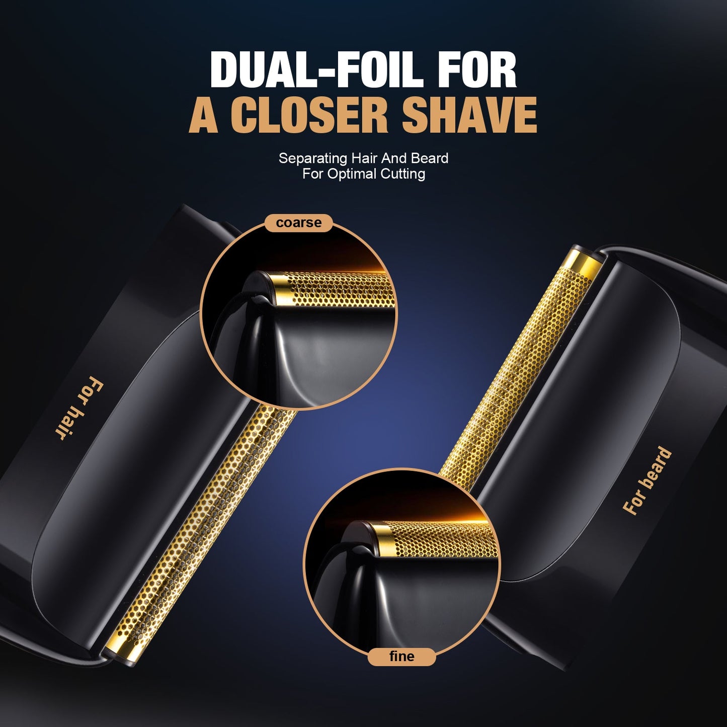 SUPRENT PRO Professional Hair Clipper and Trimmer Set with Foil Shaver-  HC597BX