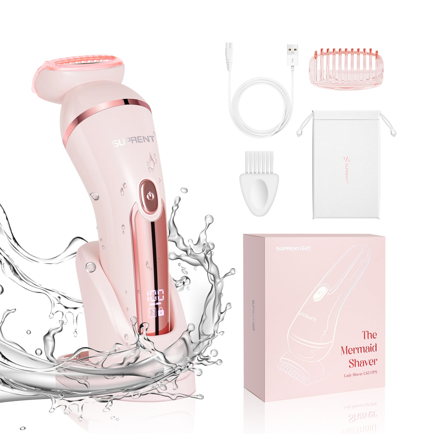 THE MERMAID Lady Shaver LS215PX