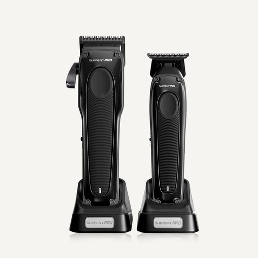 Hair clipper set for beginners for close cuts