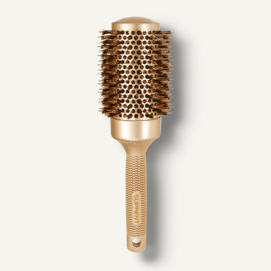 SUPRENT® Upgraded Round Brush With Natural Boar Bristles