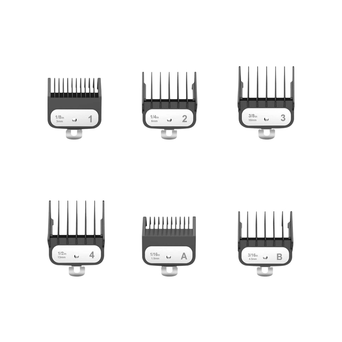 SUPRENT Hair Clipper Guard Comb Set (HC596/HC595/HC295/HC355/HC356/HC715/HC226/HC236/HC735)