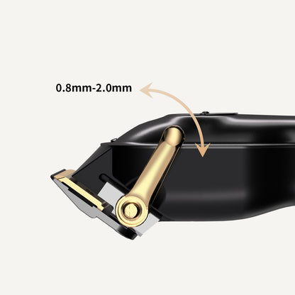 Hair trimmer with adjustable blades home hair cutting kit