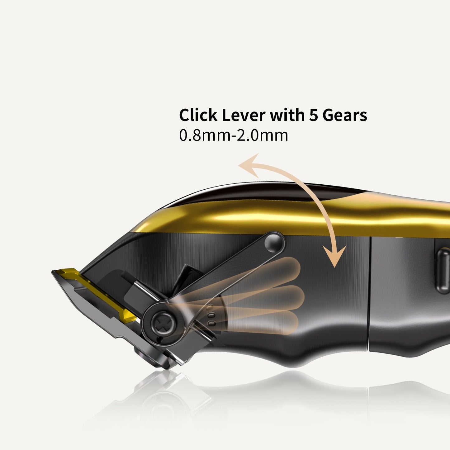 Hair clippers for smooth cuts clippers with extra-long battery life