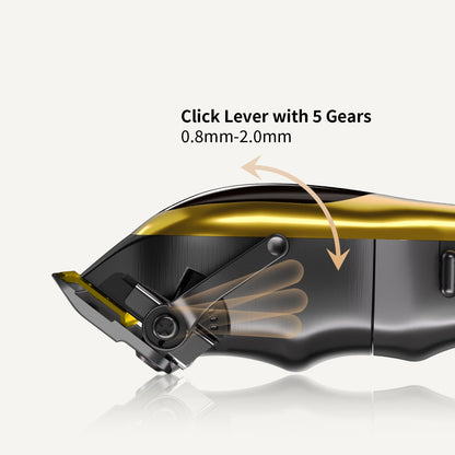 Hair clippers for smooth cuts clippers with extra-long battery life