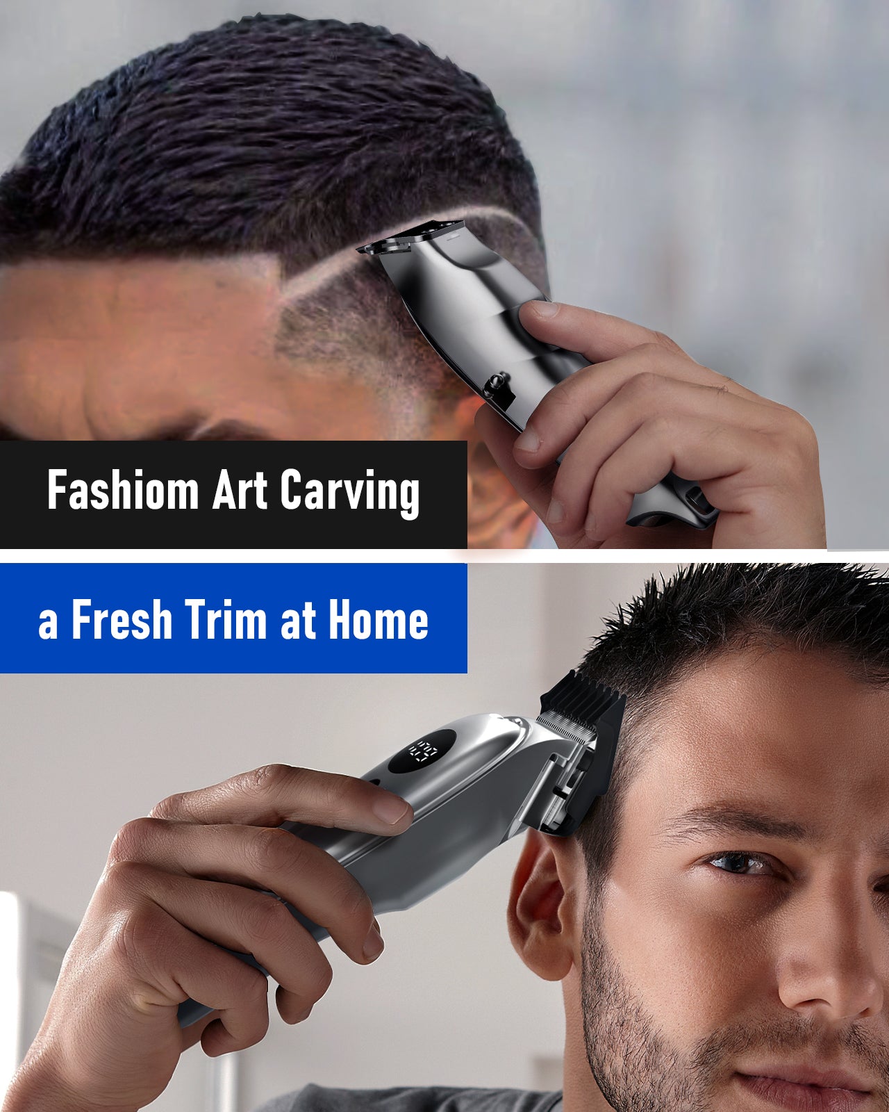 THE WHITE SHARK Men Hair Clipper and Trimmer Set HC715SX