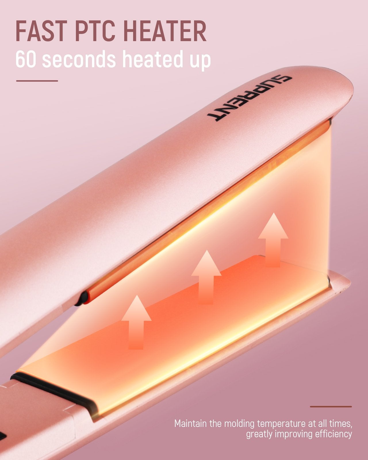 SUPRENT Flat Iron Hair Straightener FI235PU